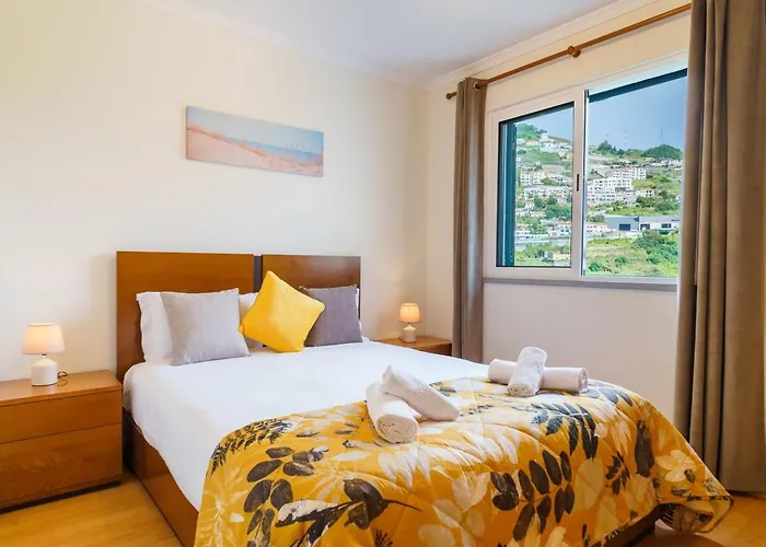 아파트 Guestready - Madeiran Mountain View With Pool 산타 크루즈